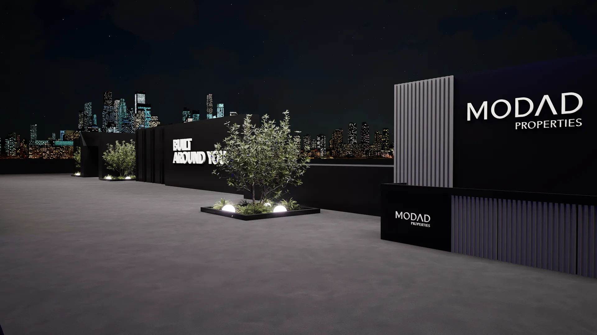 Food village kiosks